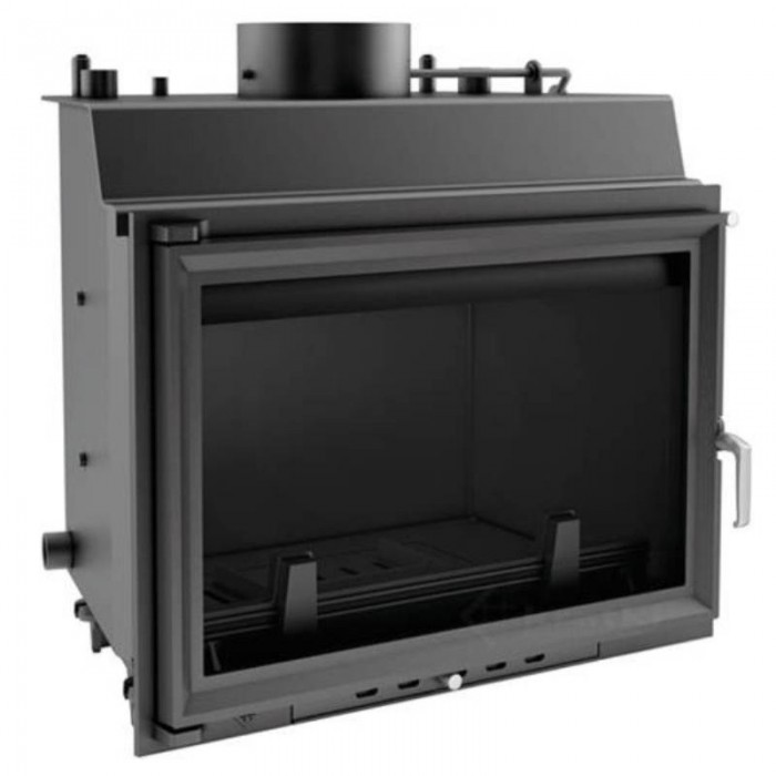Каминная топка Kratki Wiktor/PW/W 12 кВт (с водяным контуром)